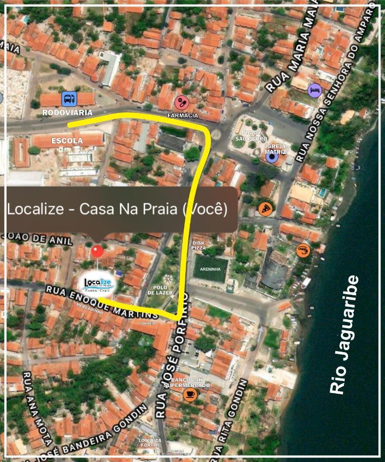 Localize Casa Na Praia Fortim Exterior photo